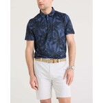 SAXX Droptemp All Day Polo Vacation Vibes Dark Denim