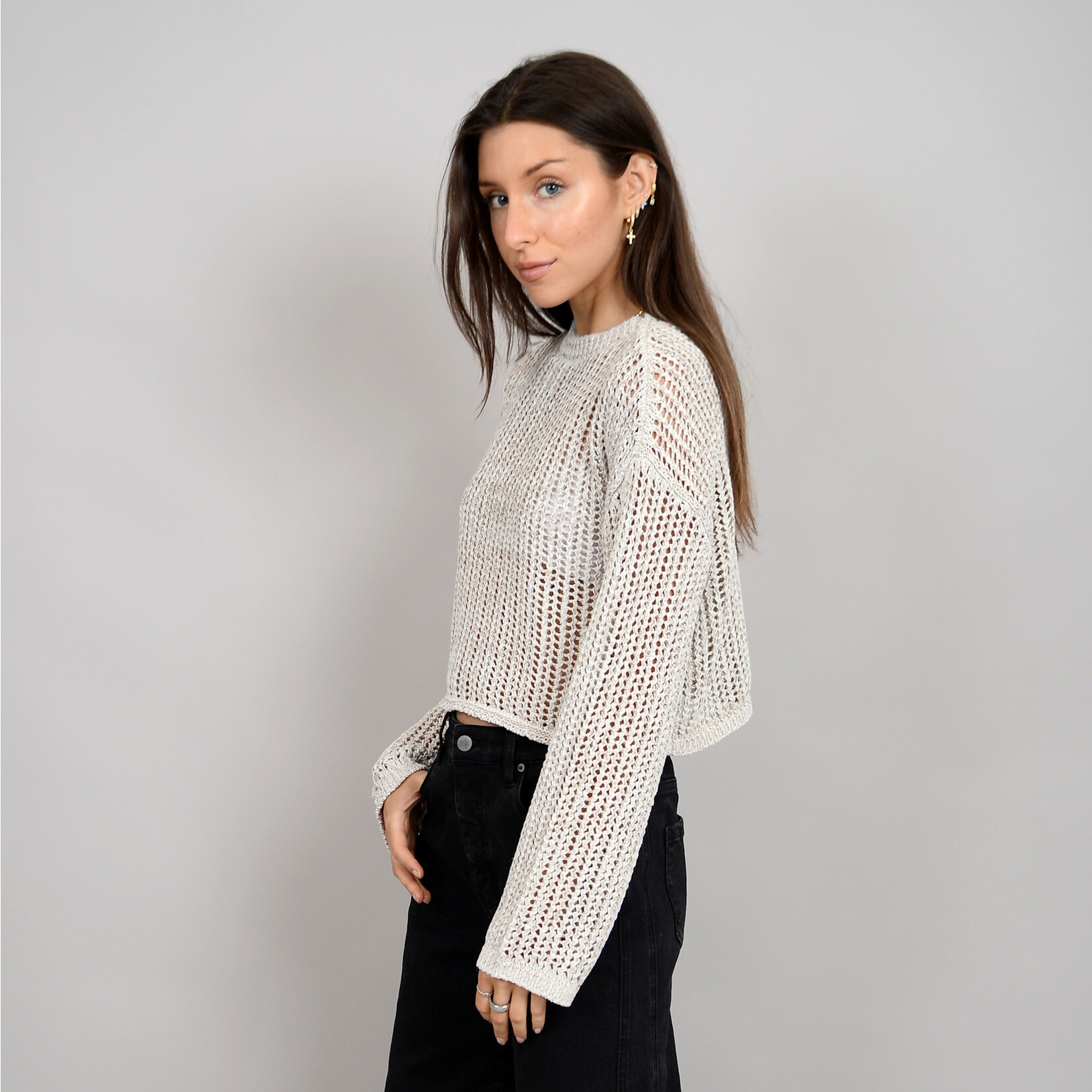 Rd Style Asfar Long Sleeve Crew Neck Pullover
