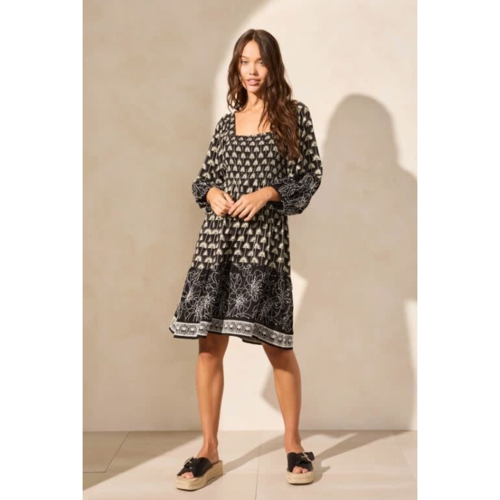 Tribal Wear 2 Ways Embroidered Dress