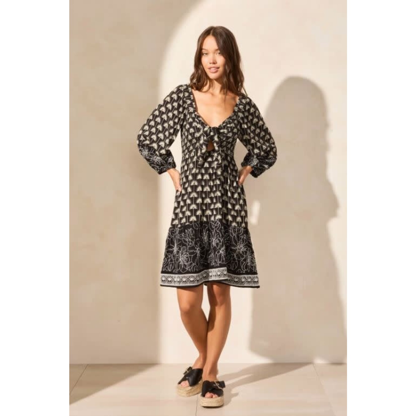 Tribal Wear 2 Ways Embroidered Dress