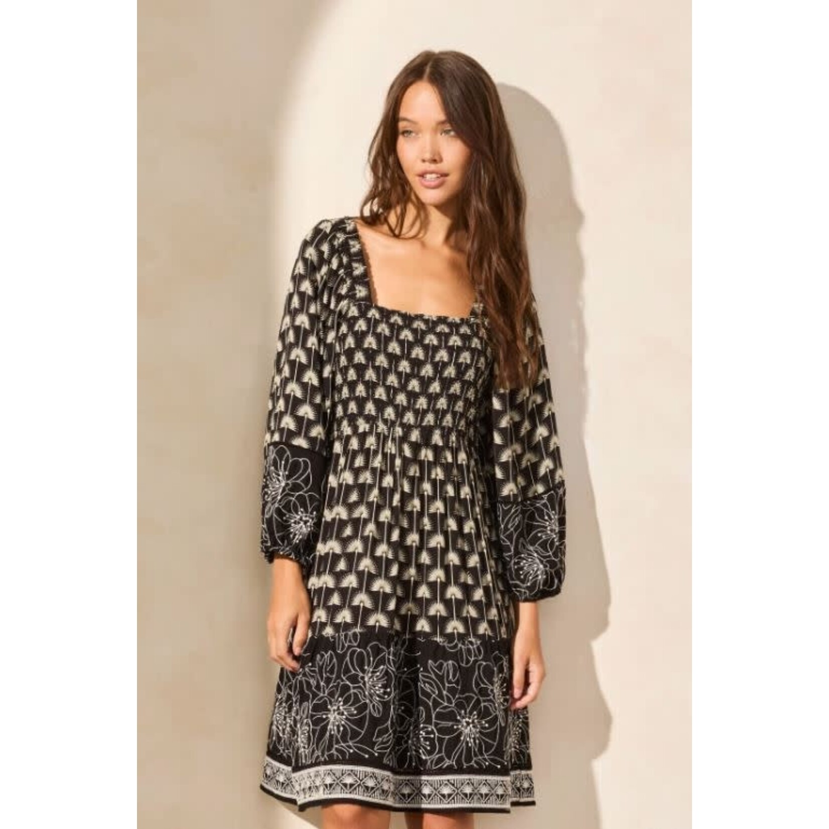 Tribal Wear 2 Ways Embroidered Dress