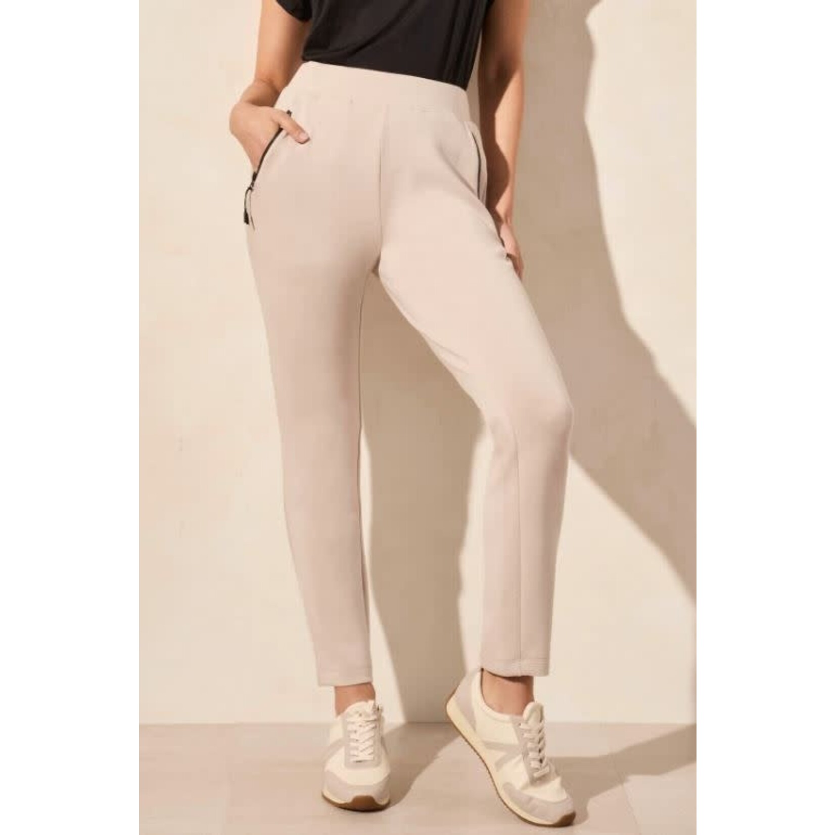 Tribal Techno Lux Pull On Ankle Pant