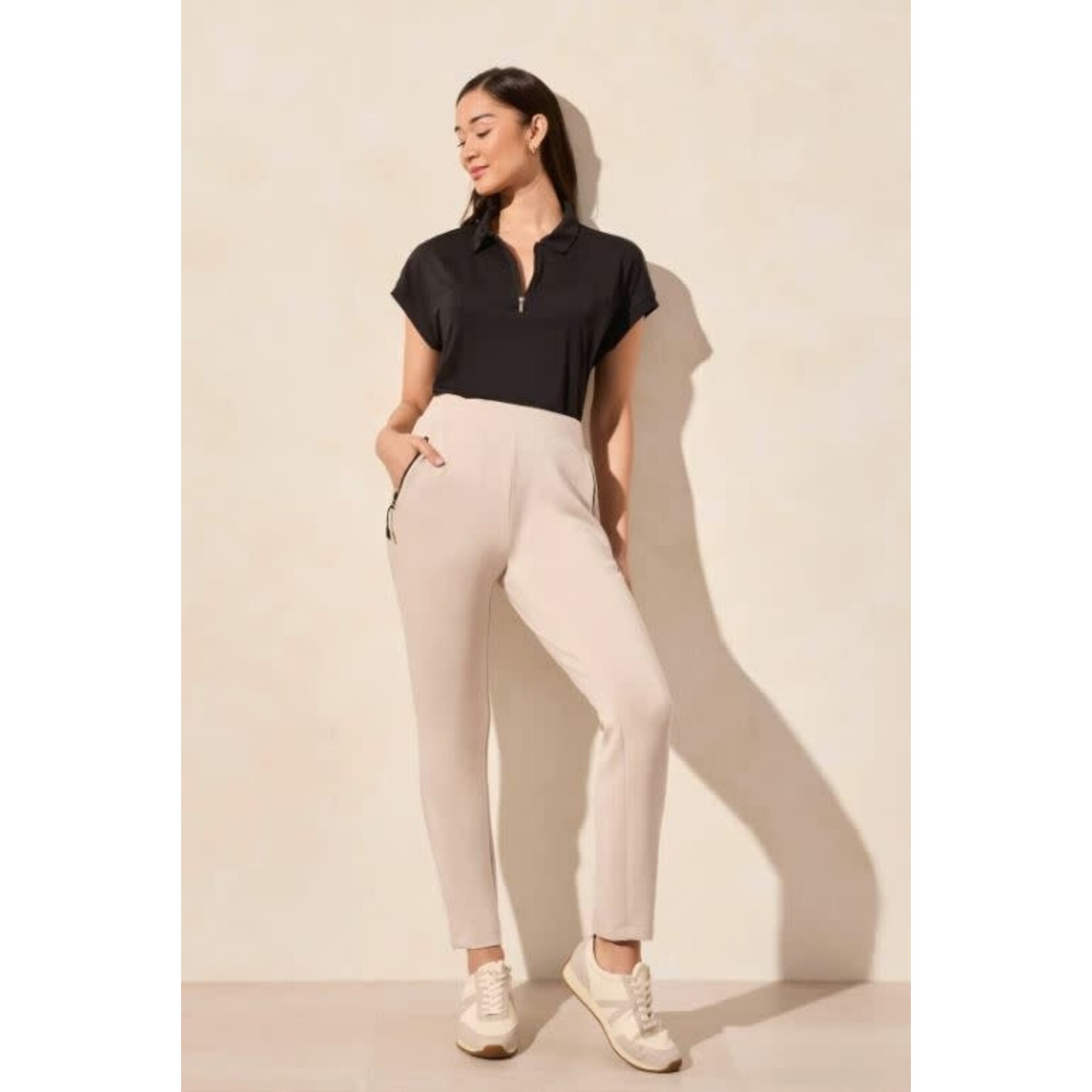 Tribal Techno Lux Pull On Ankle Pant
