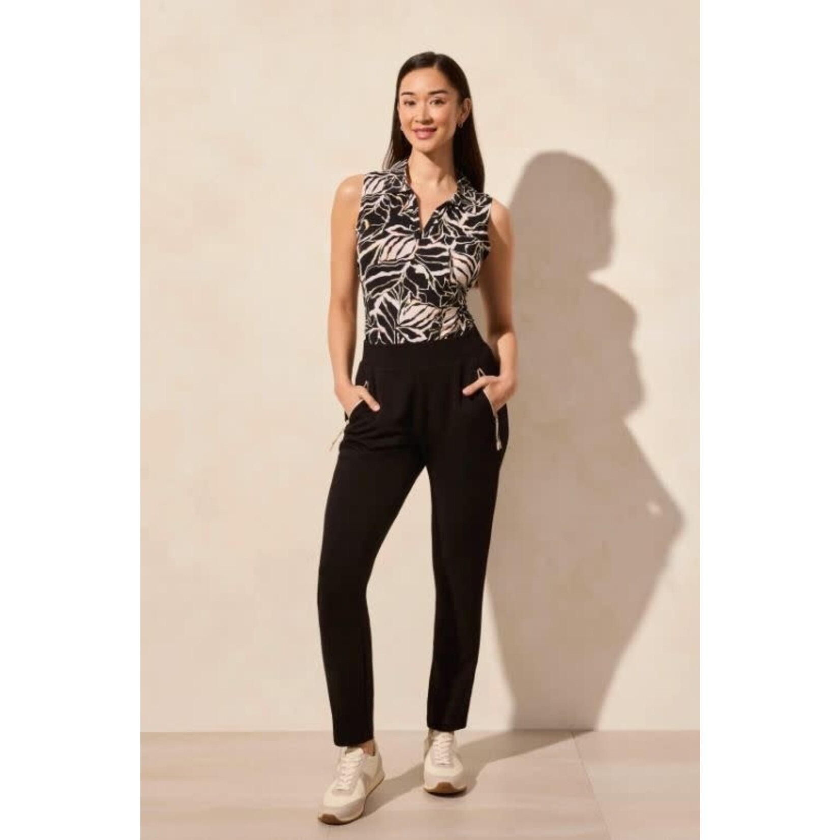 Tribal Techno Lux Pull On Ankle Pant