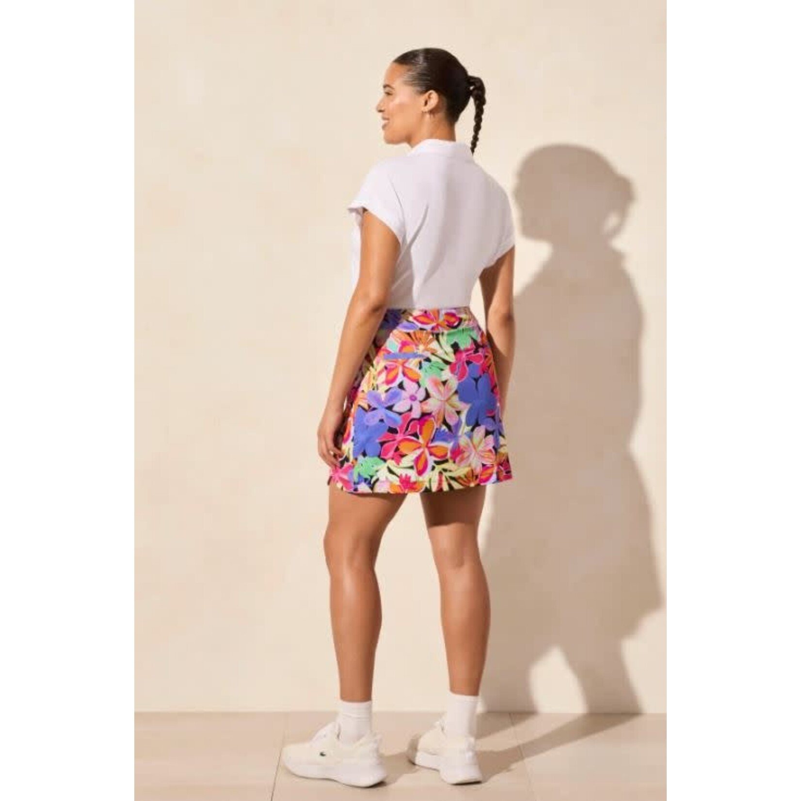 Tribal Printed Pull On Skort