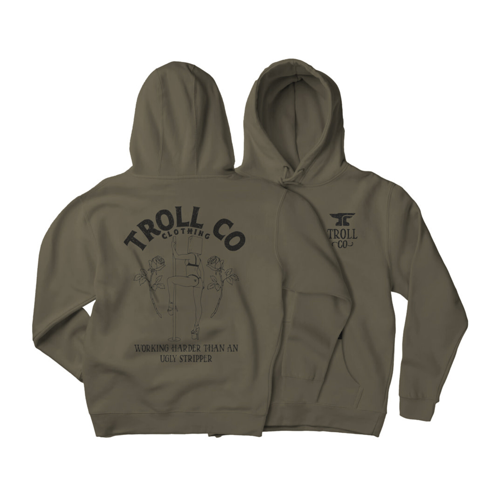Troll Co. WHUS Butterface Hoodie