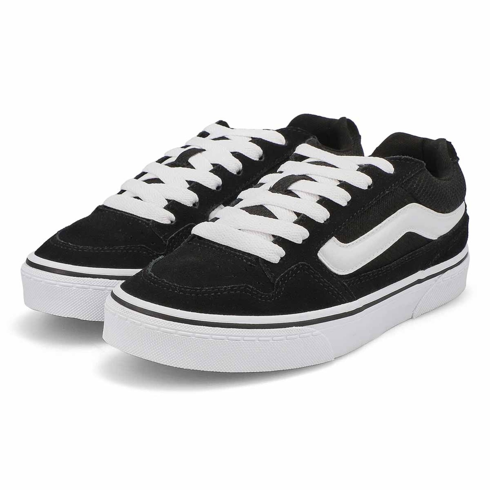 Vans Caldrone Suede Mesh Black White