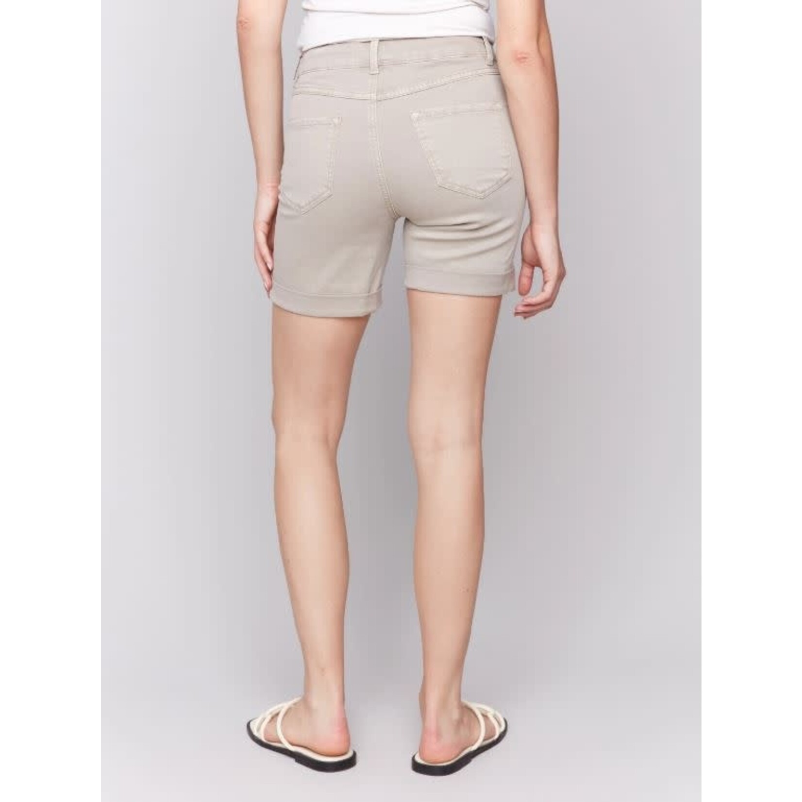 Charlie B Rolled Up Cuff Shorts