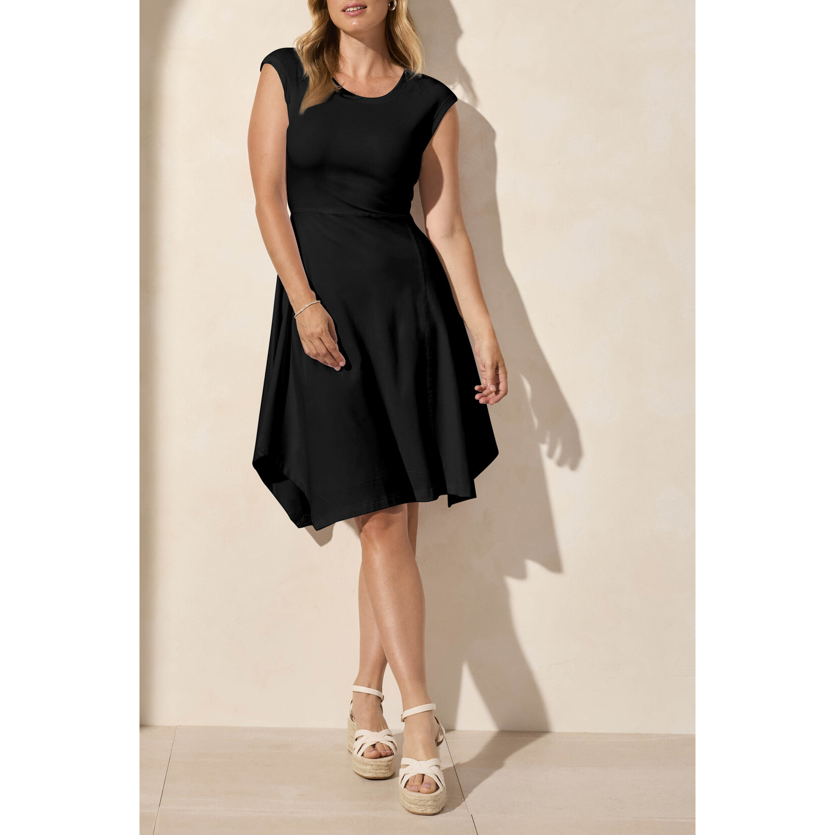 Tribal Cap Sleeve Dress