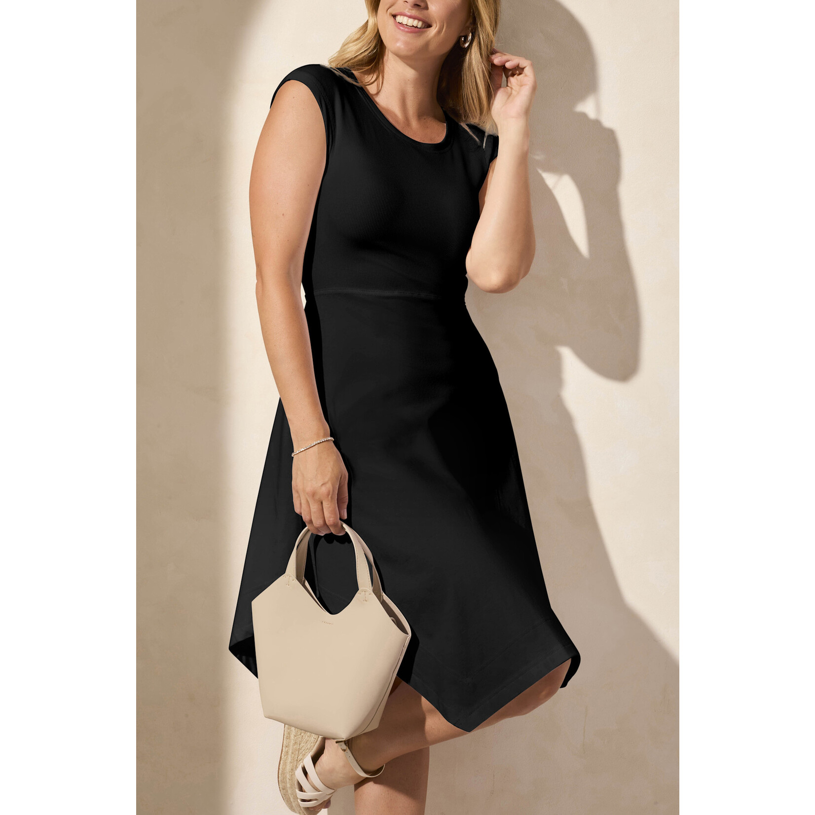 Tribal Cap Sleeve Dress