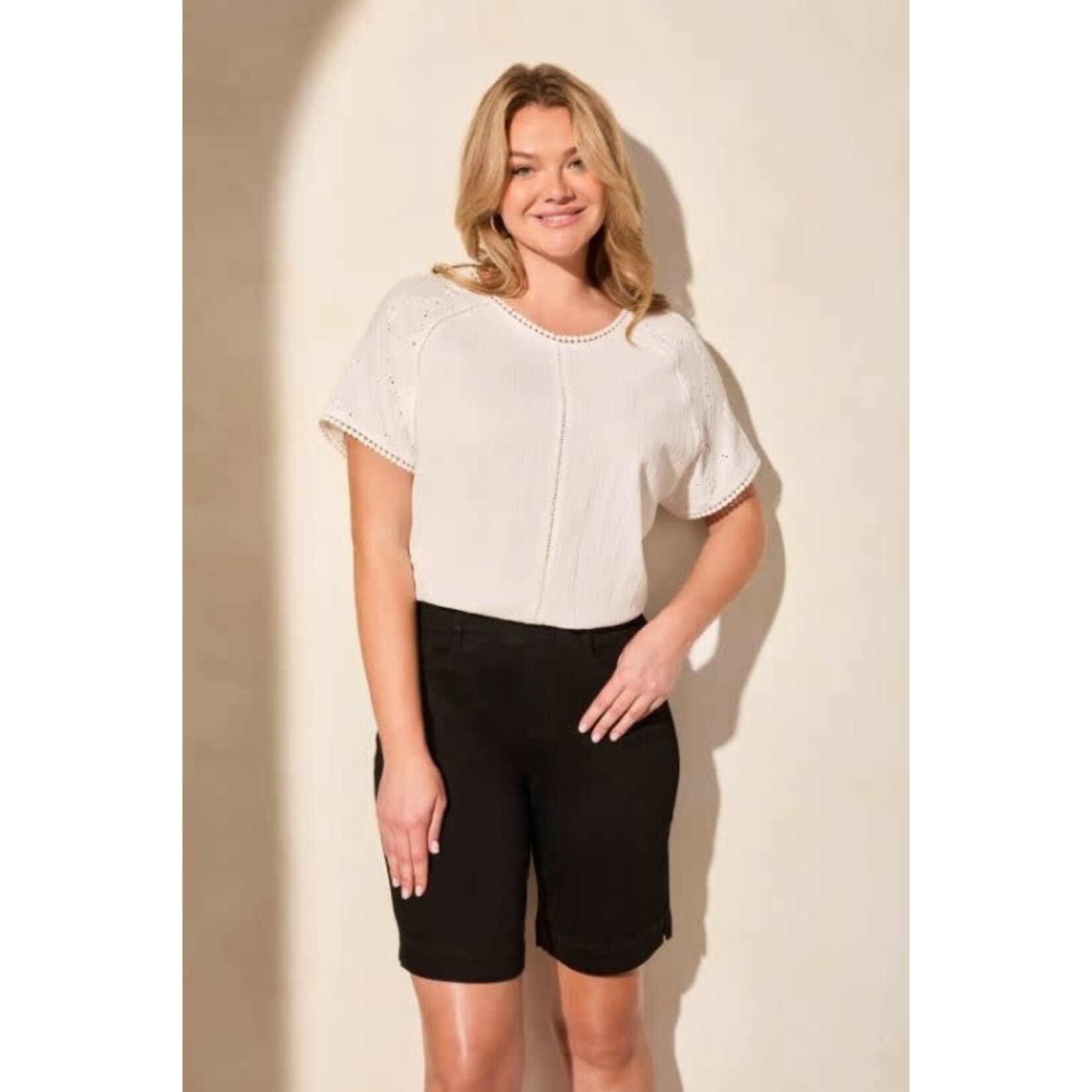 Tribal Audrey Pull On Bermuda