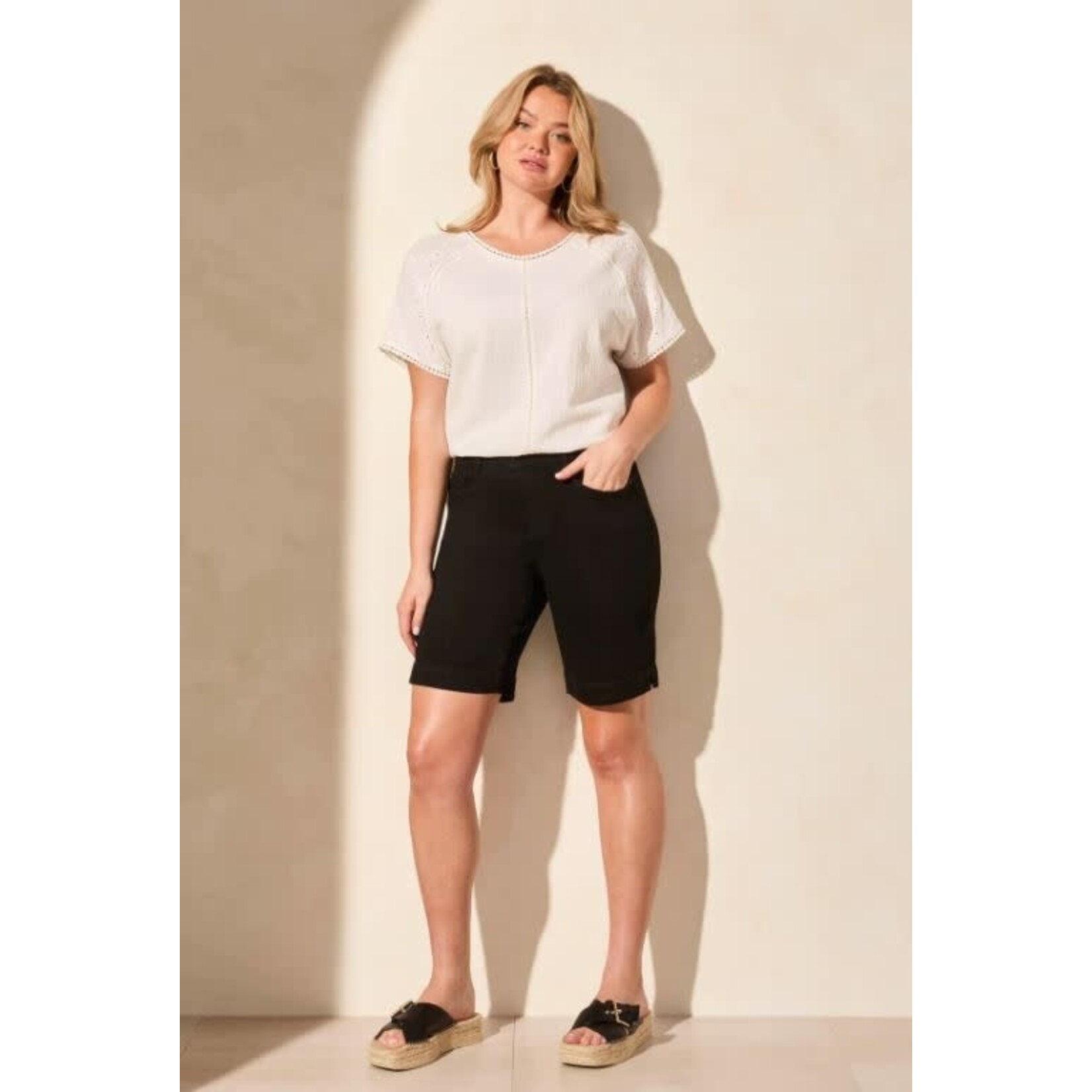 Tribal Audrey Pull On Bermuda