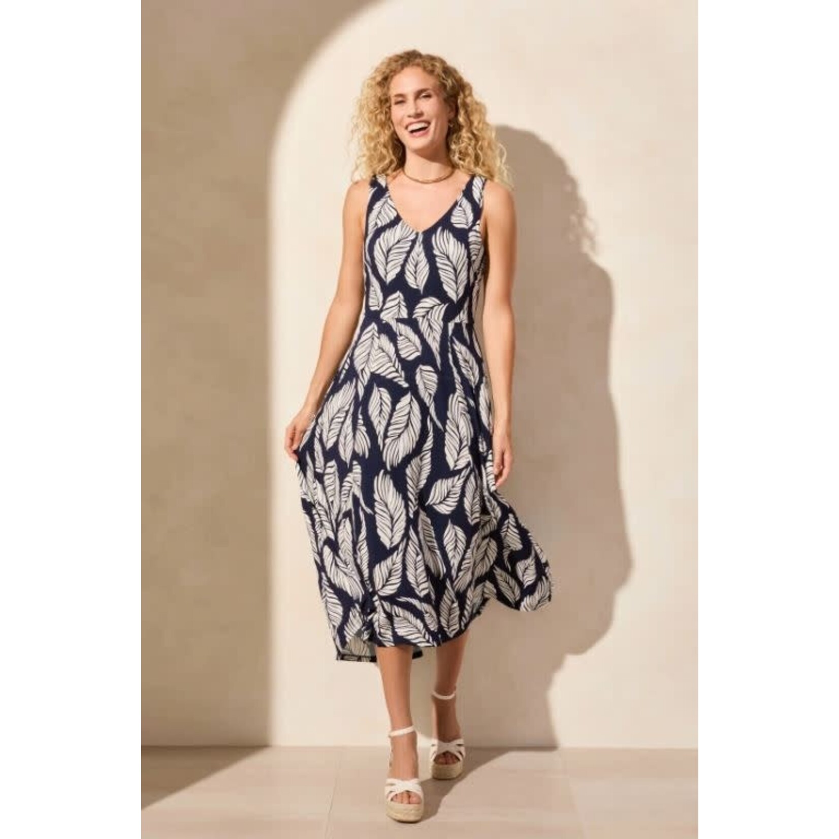 Tribal Sleeveless High Low Dress