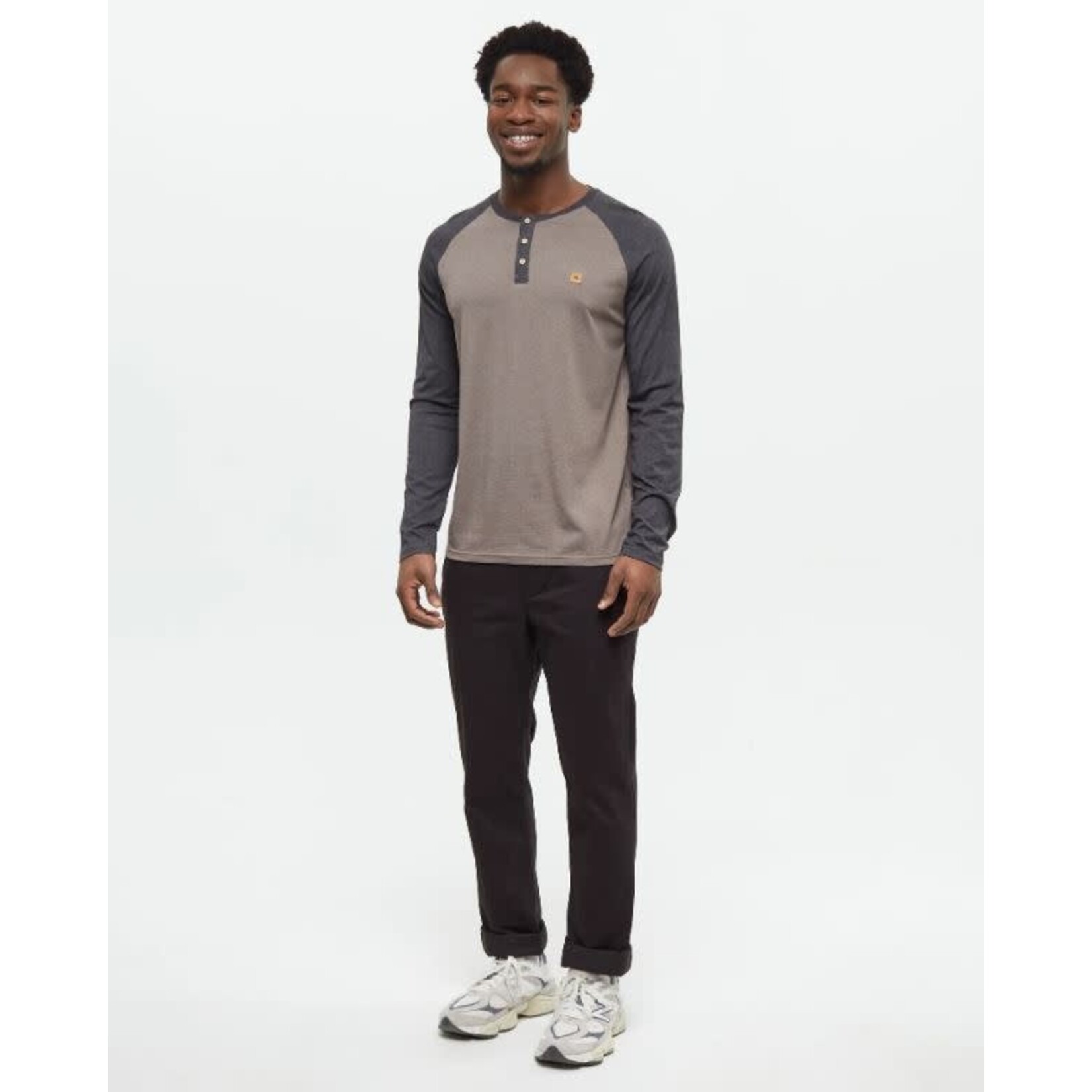 tentree Baker Henley Long Sleeve