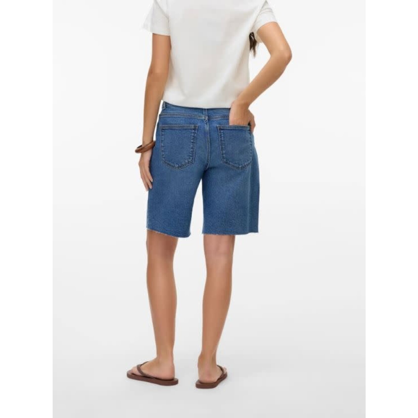 Vero Moda Cleo Long Denim Shorts