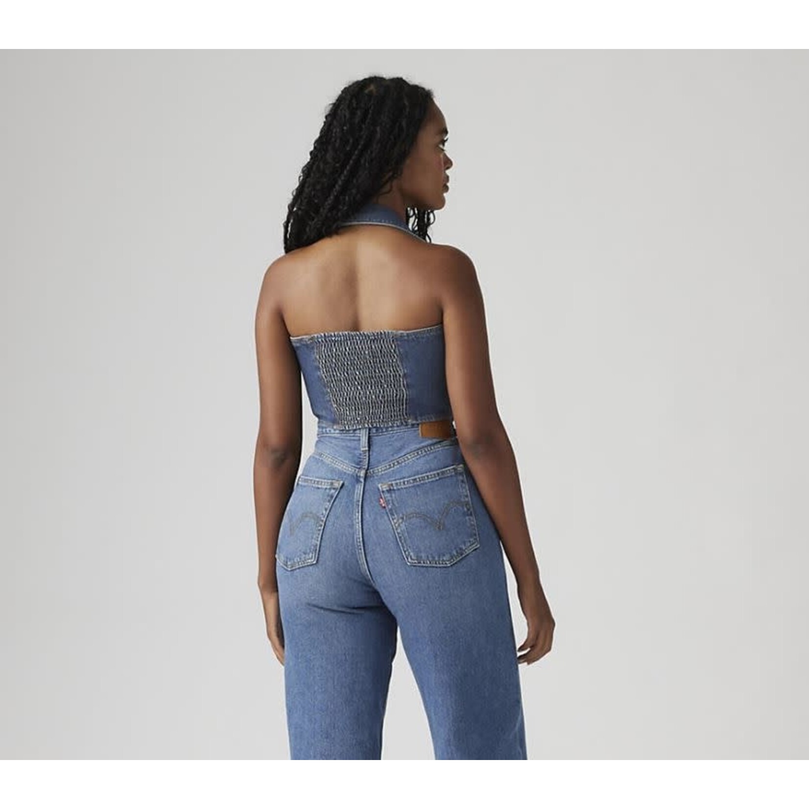 Levi's Bria Denim Corset Halter - Cornerback