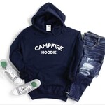 Blonde Ambition Campfire Hoodie Cozy Hoodie Navy