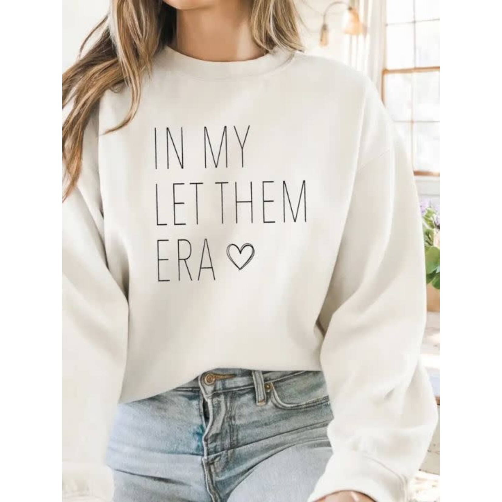 Rustic Girls Let Them Era Crew White