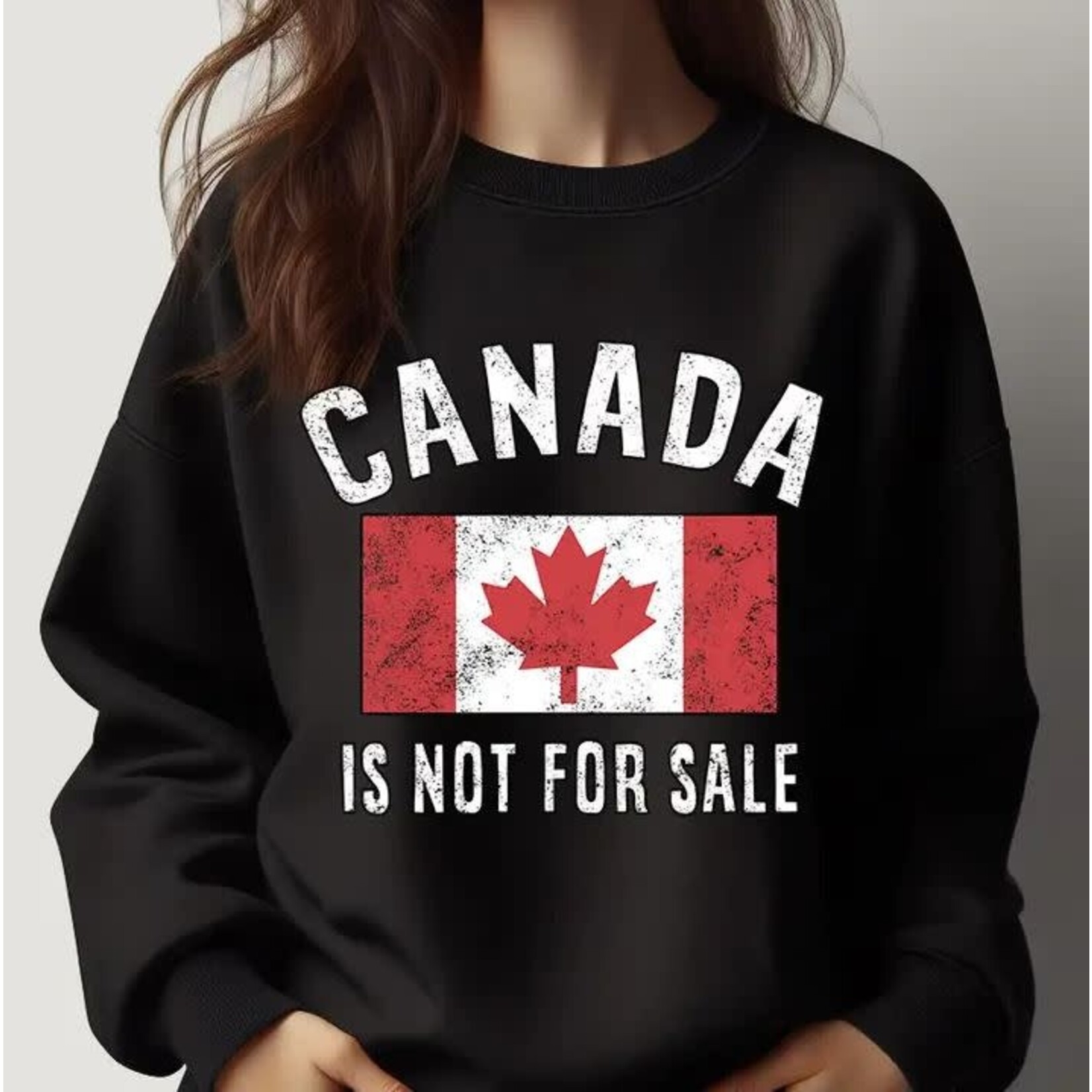 GGS Canada Is Not For Sale Crew Black
