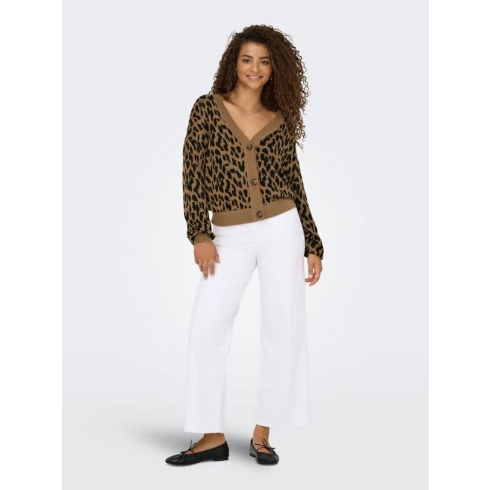 Only Vienna Leopard Cardigan