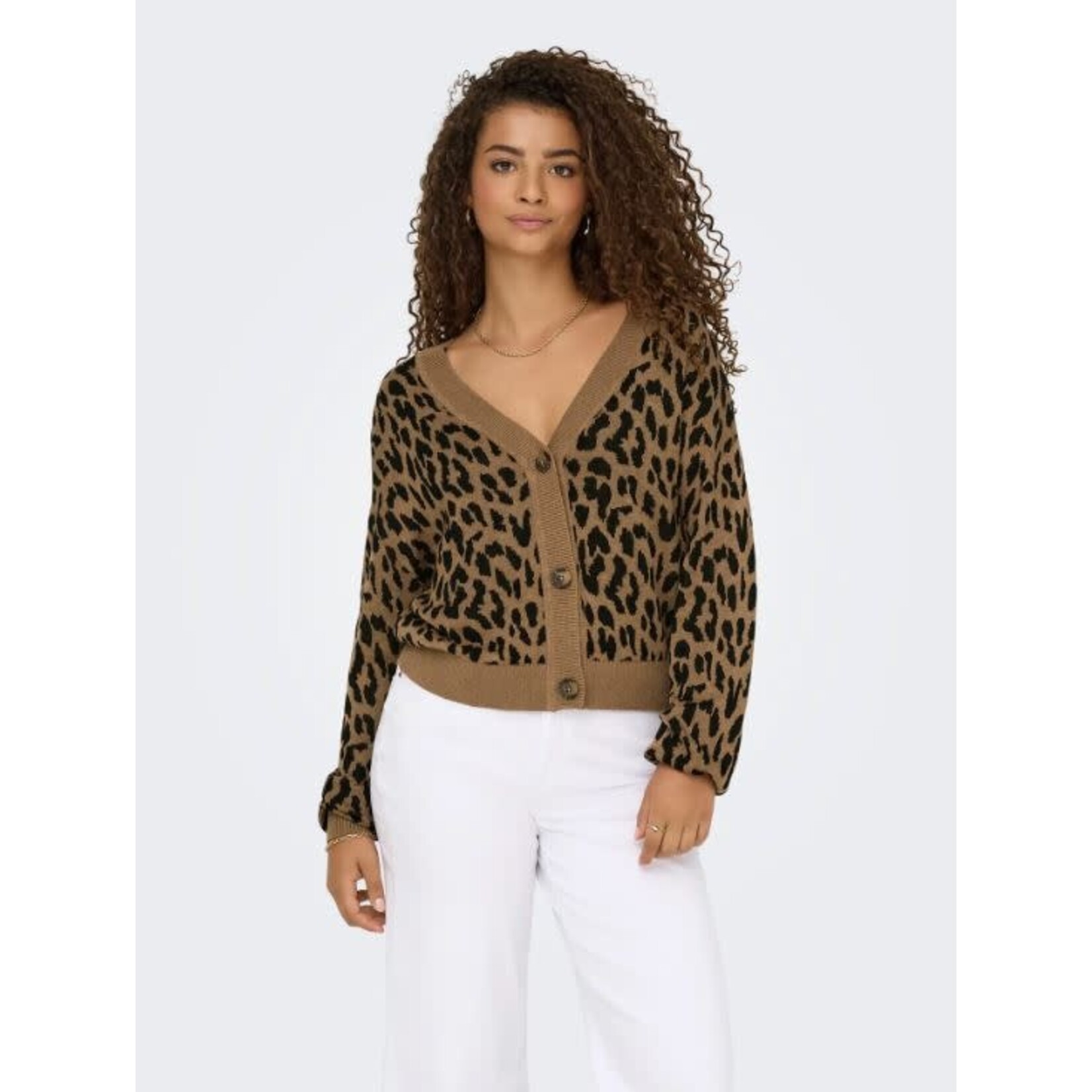Only Vienna Leopard Cardigan