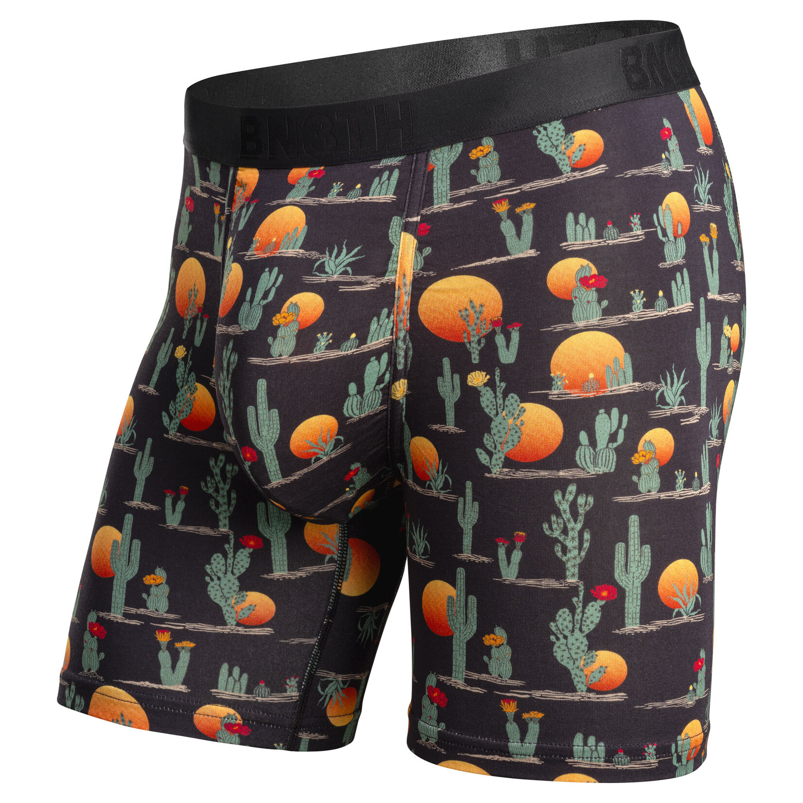 BN3TH Classic Boxer Brief Cacti Black