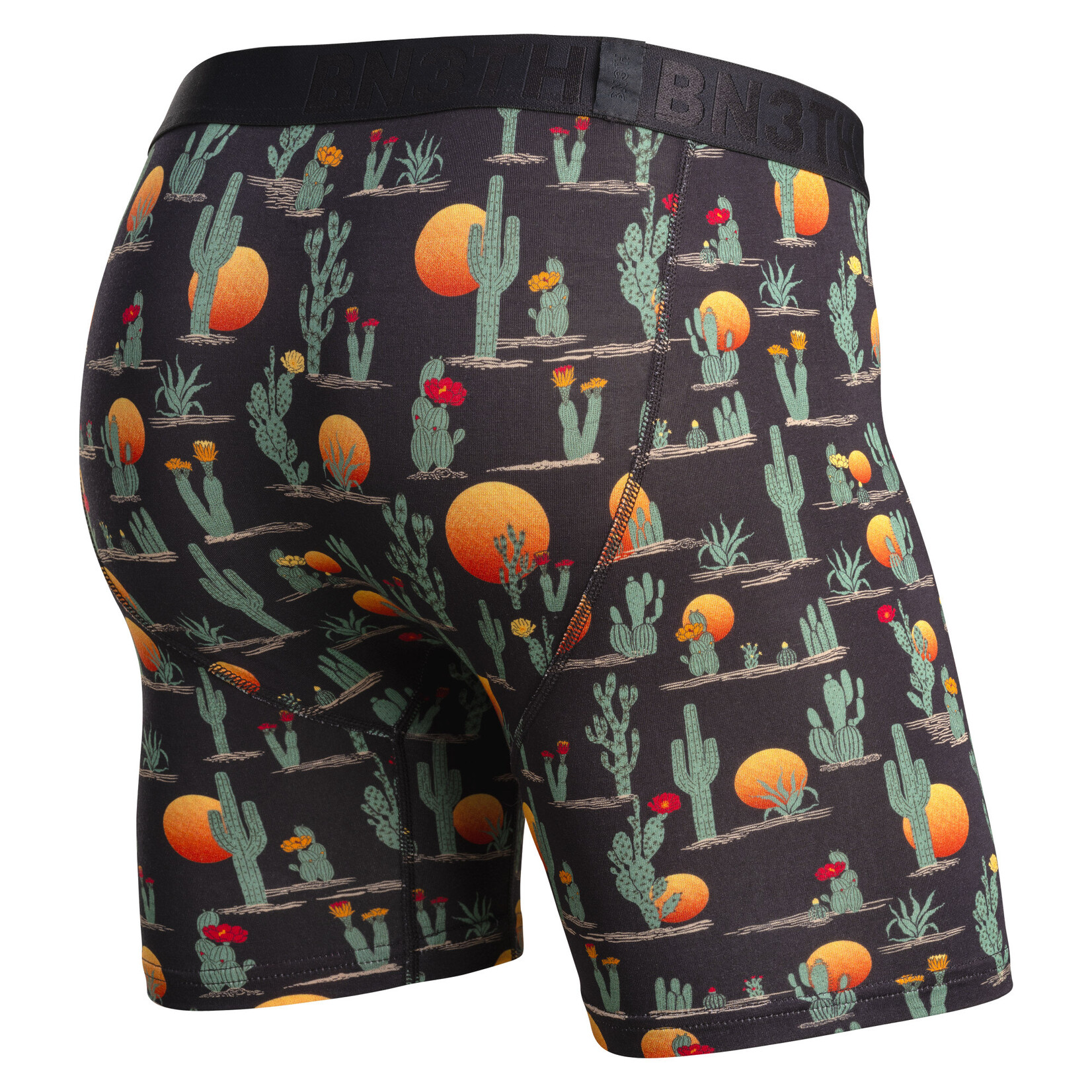 BN3TH Classic Boxer Brief Cacti Black