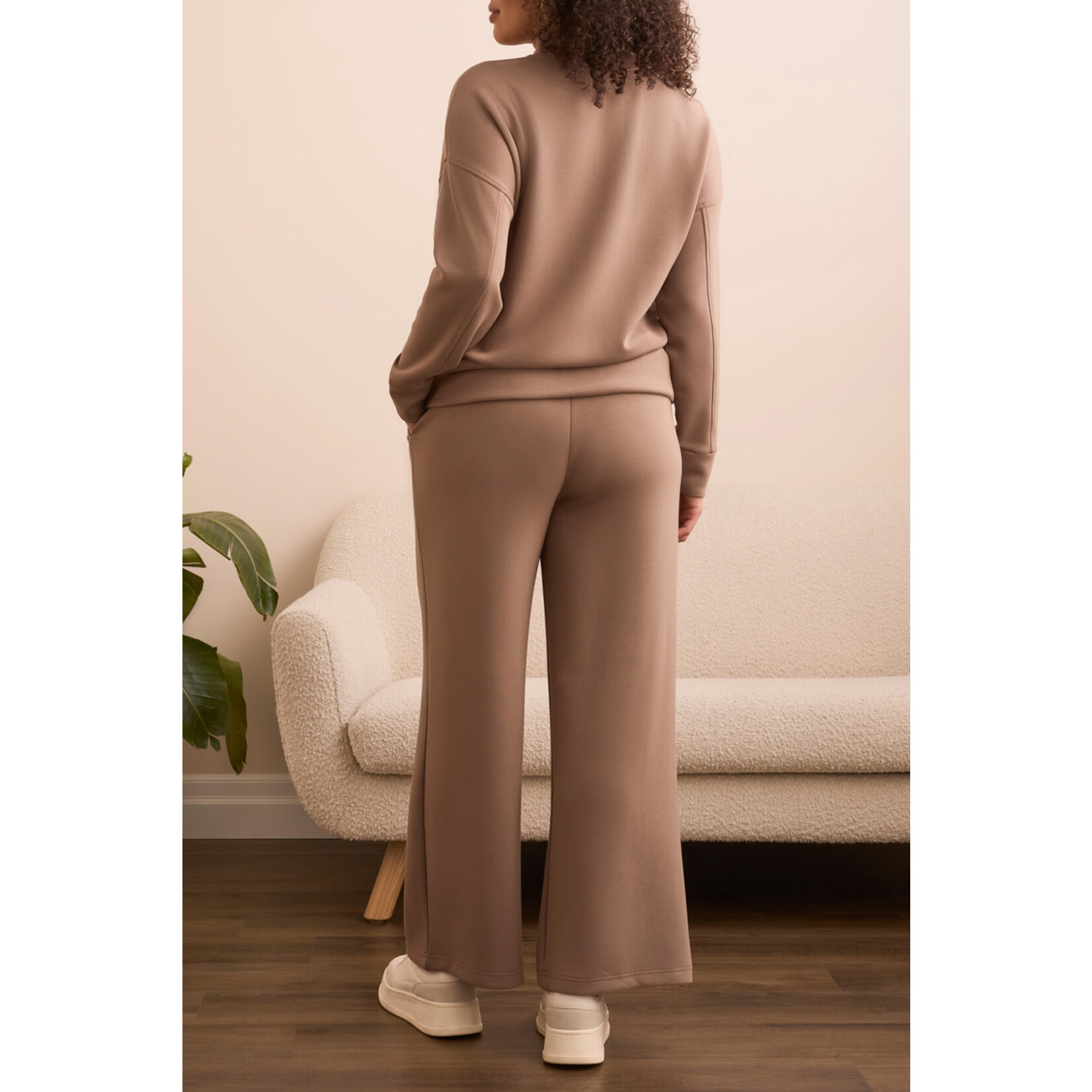 Tribal Long Sleeve Funnel Neck Sweater