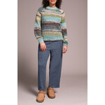 Tribal Mock Neck Sweater