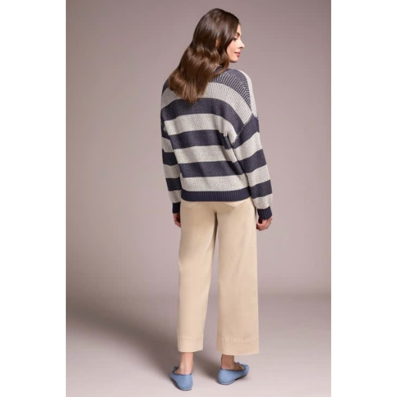 Tribal Button Front Cardigan Sweater