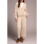 Tribal Button Front Cardigan Sweater