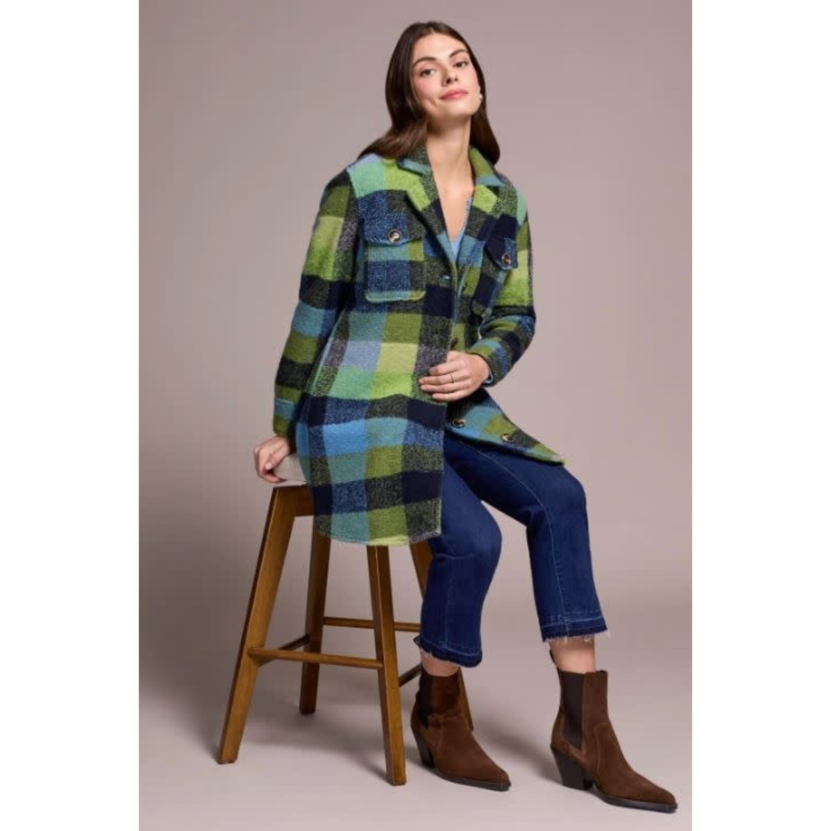 Tribal Notch Collar Jacket