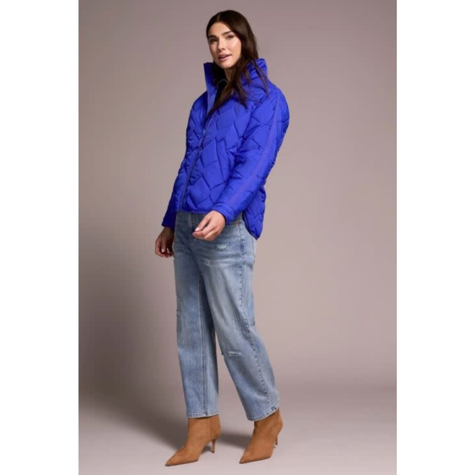 Tribal Lightweight Quilted Puffer Jacket