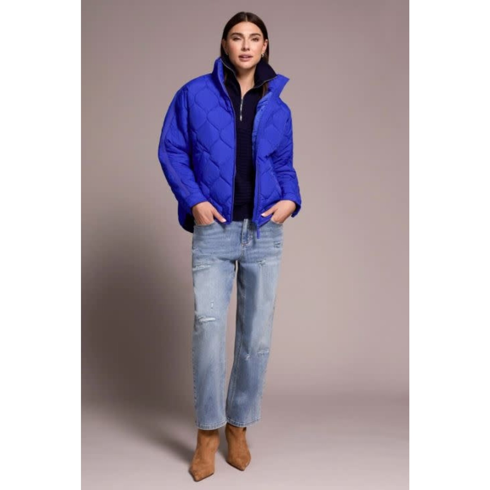 Tribal Lightweight Quilted Puffer Jacket