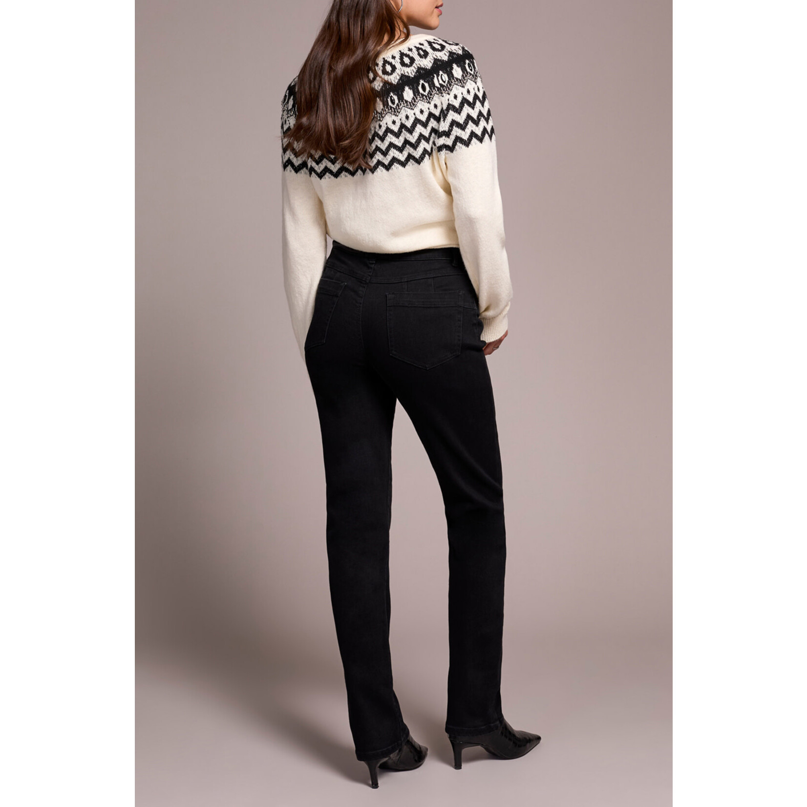 Tribal Sophia Pull On Straight Leg Jeans