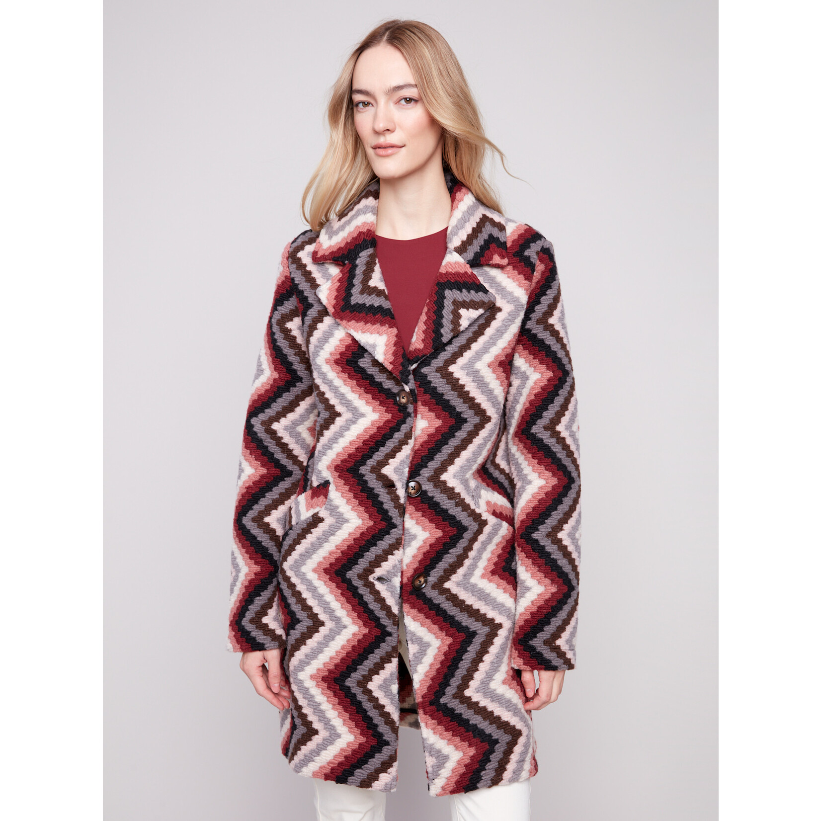Charlie B Crochet Overcoat
