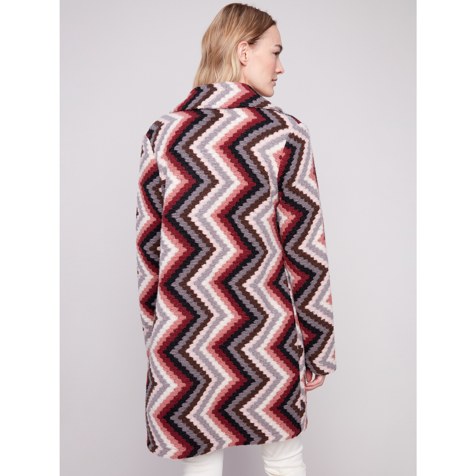 Charlie B Crochet Overcoat