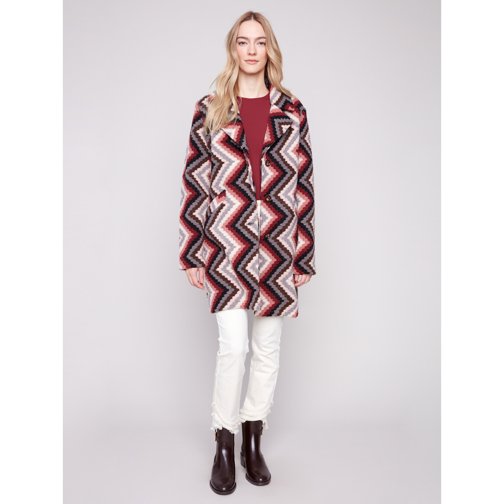 Charlie B Crochet Overcoat
