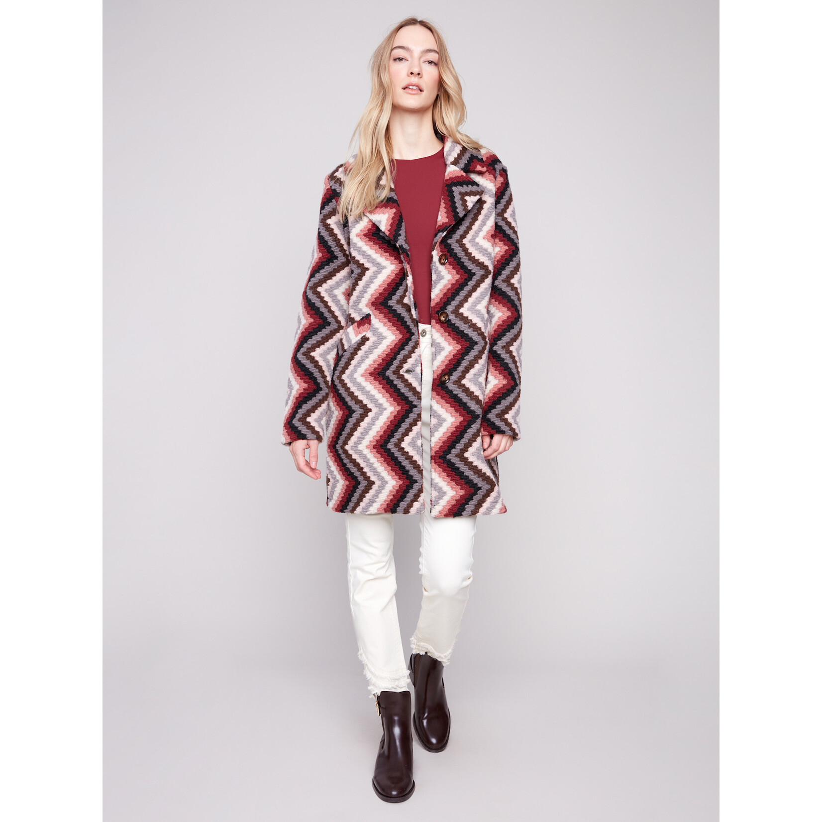 Charlie B Crochet Overcoat