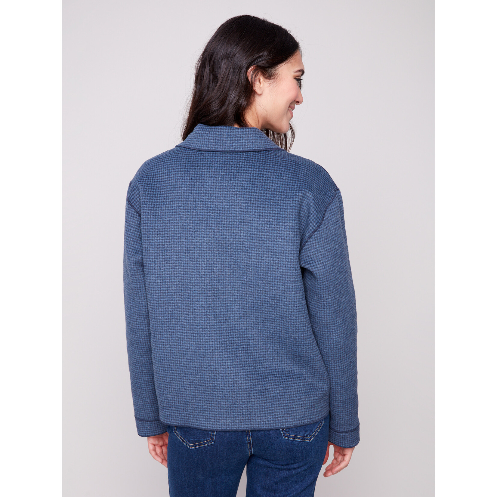 Charlie B Reversible Plaid Jacket