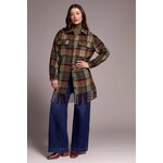 Tribal Jacket With Fringe Hem