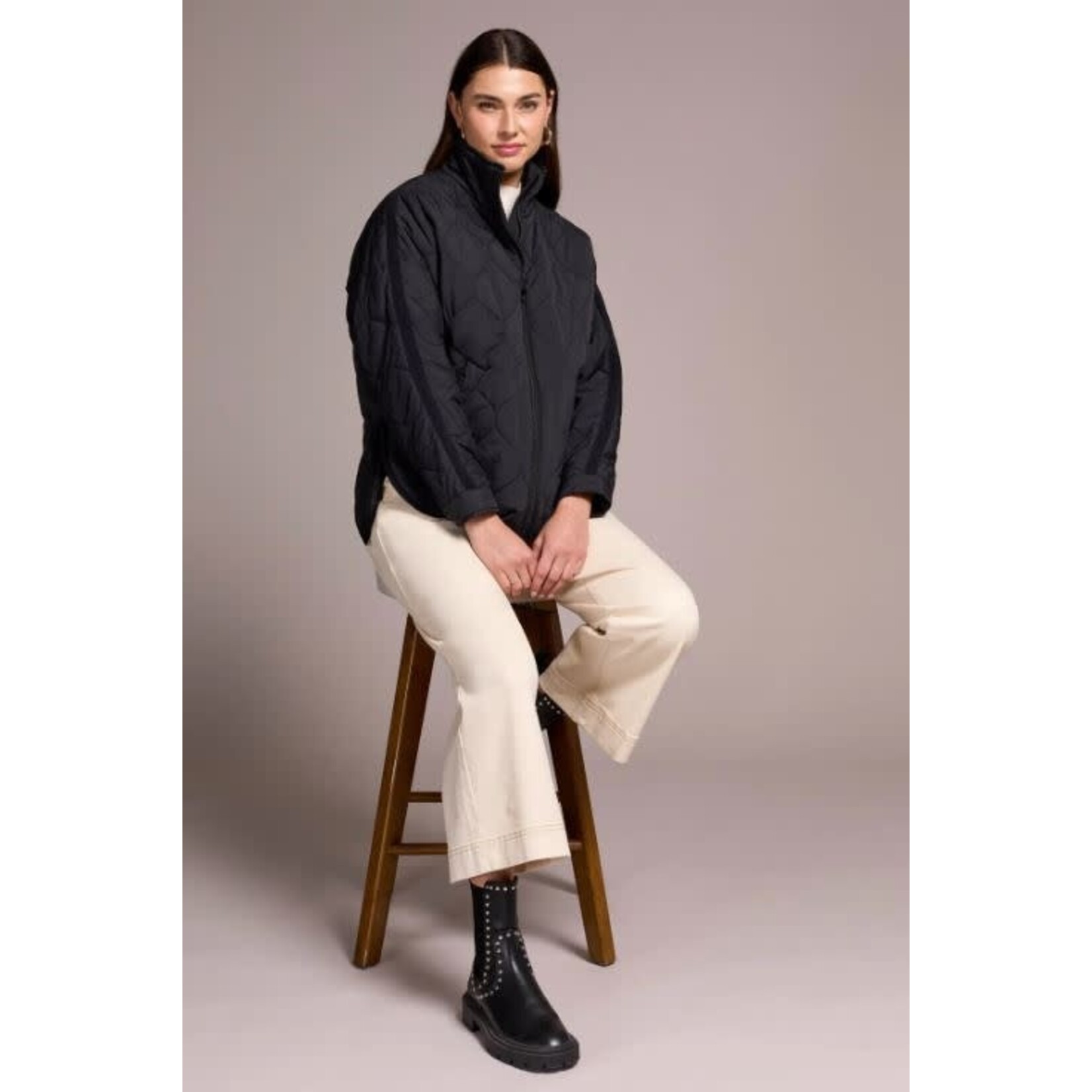 Tribal Lightweight Quilted Puffer Jacket
