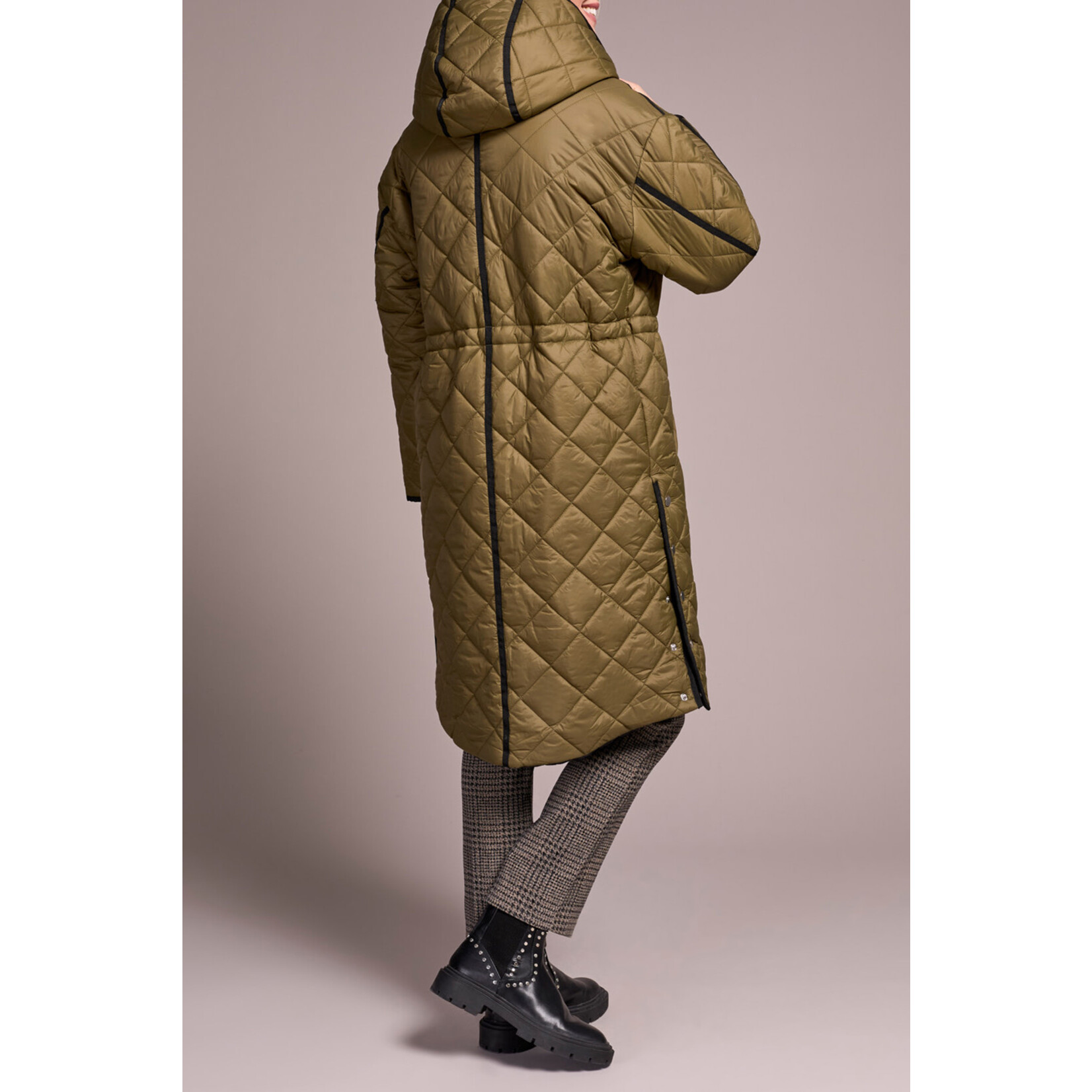 Tribal Reversible Hooded Puffer Jacket