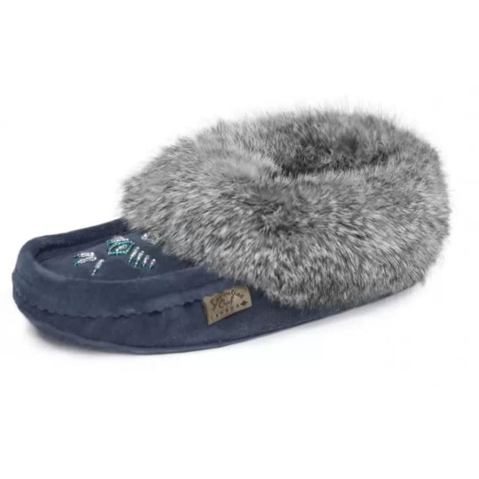Eugene Cloutier Laurentian Chief Moccasin Navy