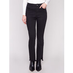 Charlie B Asymmetrical Hem Bootcut Jean