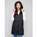 Charlie B Pearlized Long Puffer Vest