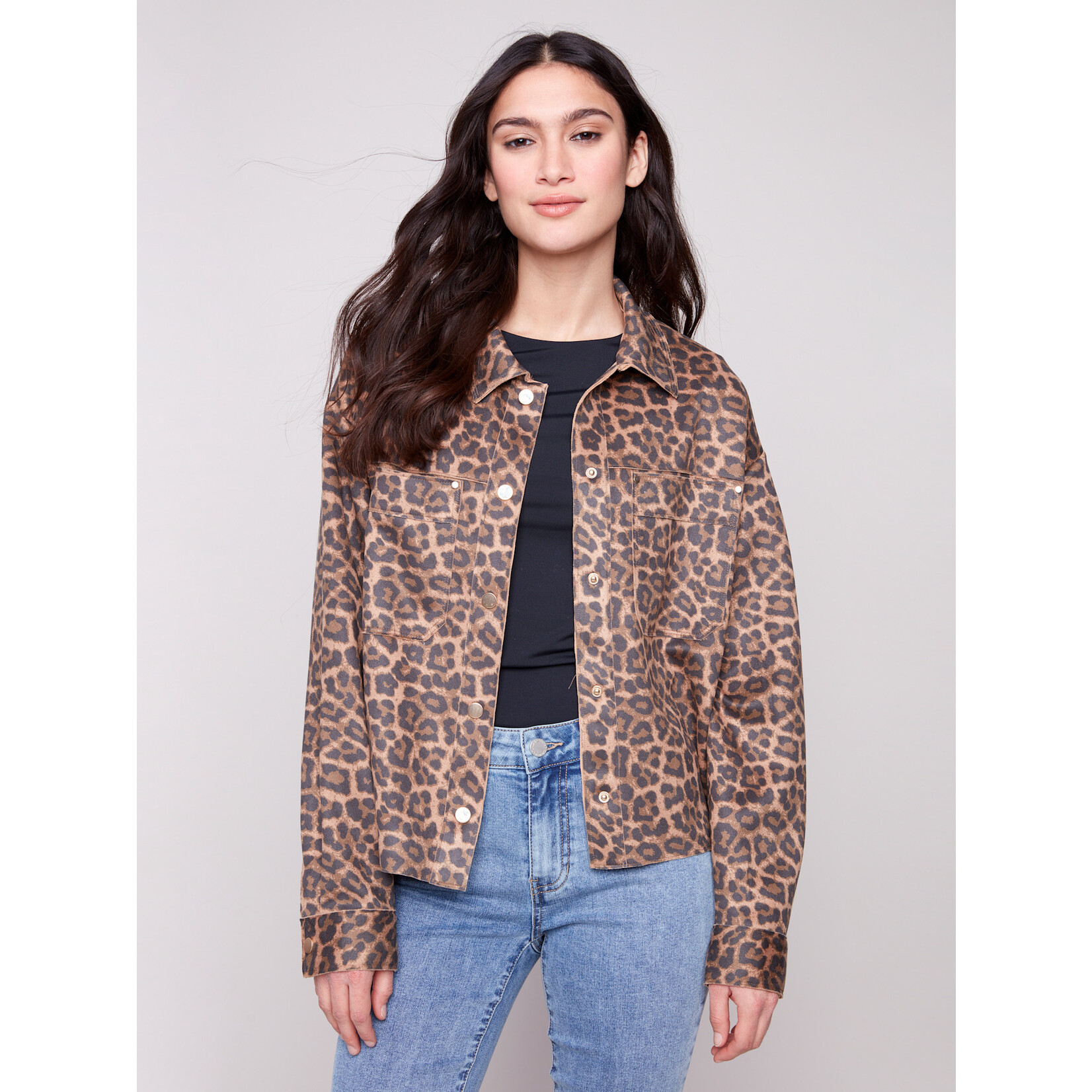 Charlie B Printed Scuba Jacket
