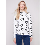 Charlie B Reversible Mock Neck Sweater