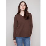Charlie B Basic V-Neck Sweater