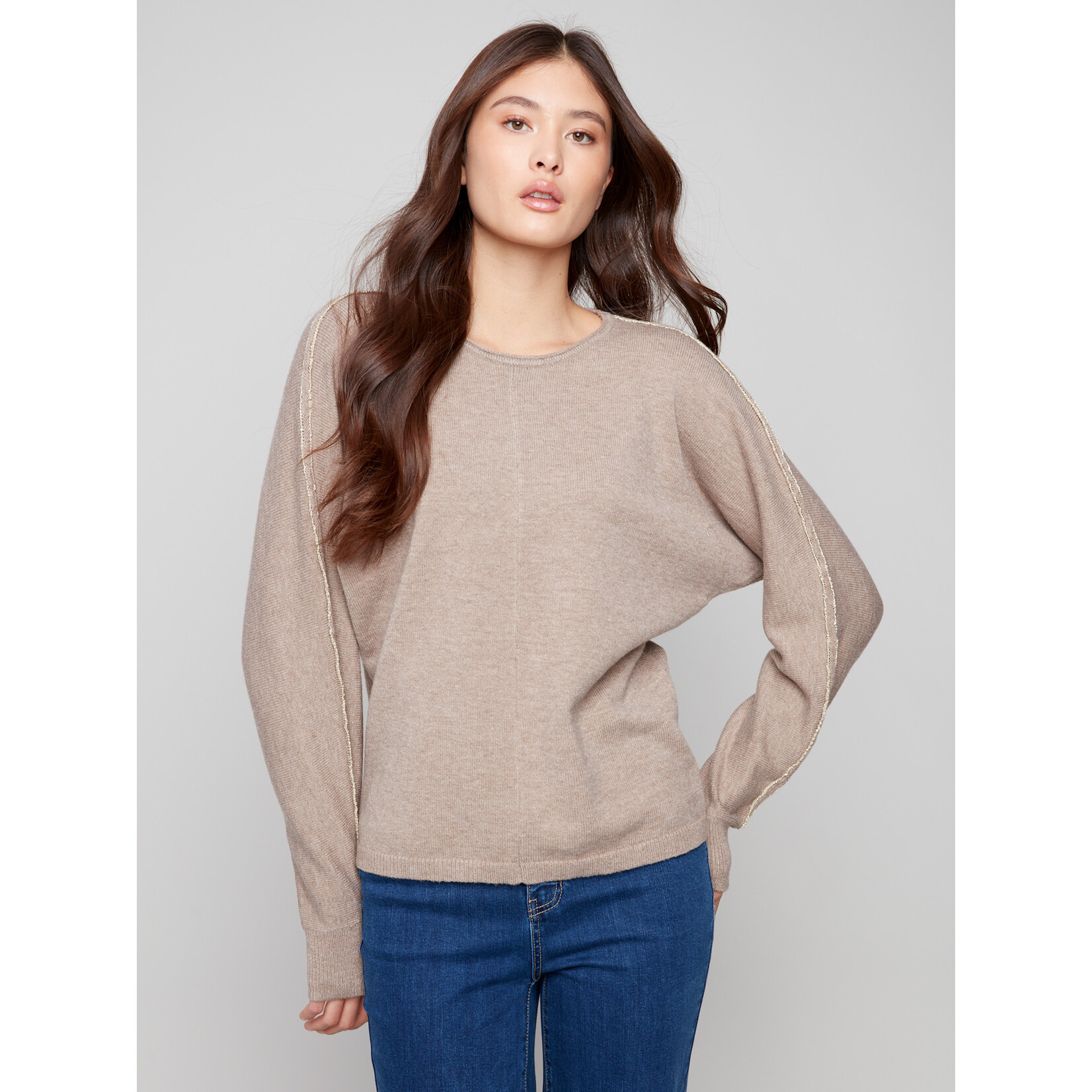 Charlie B Dolman Sleeve Sweater